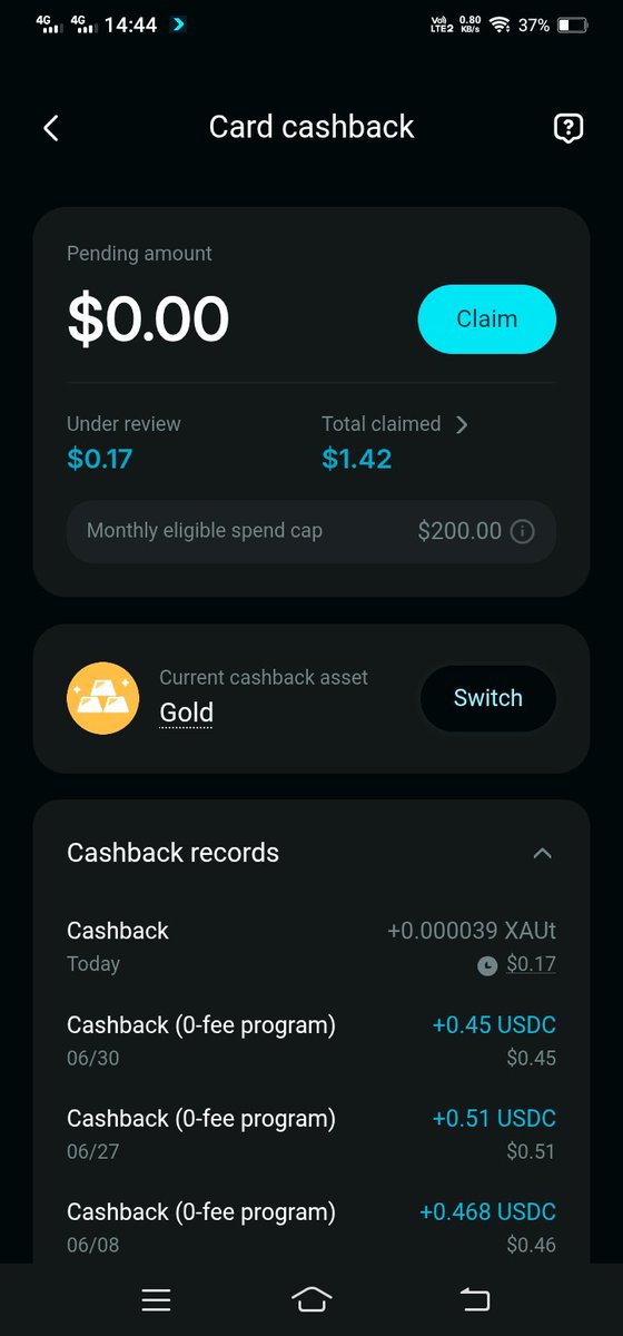 mxplayer254662's tweet photo. Everybody do spending everyday.
But what they get back? 

Other cards =points/Nothing
 
BitgetWallet card =Assetback 
 
I just received Gold for buying grocery by using @BitgetWallet
Card. 
My ref= MajidAli77

#BitgetWalletAssetback
@BitgetWalletPK

@AdnanKhan282870 @saadahweb3 https://t.co/9VWpVacx6P