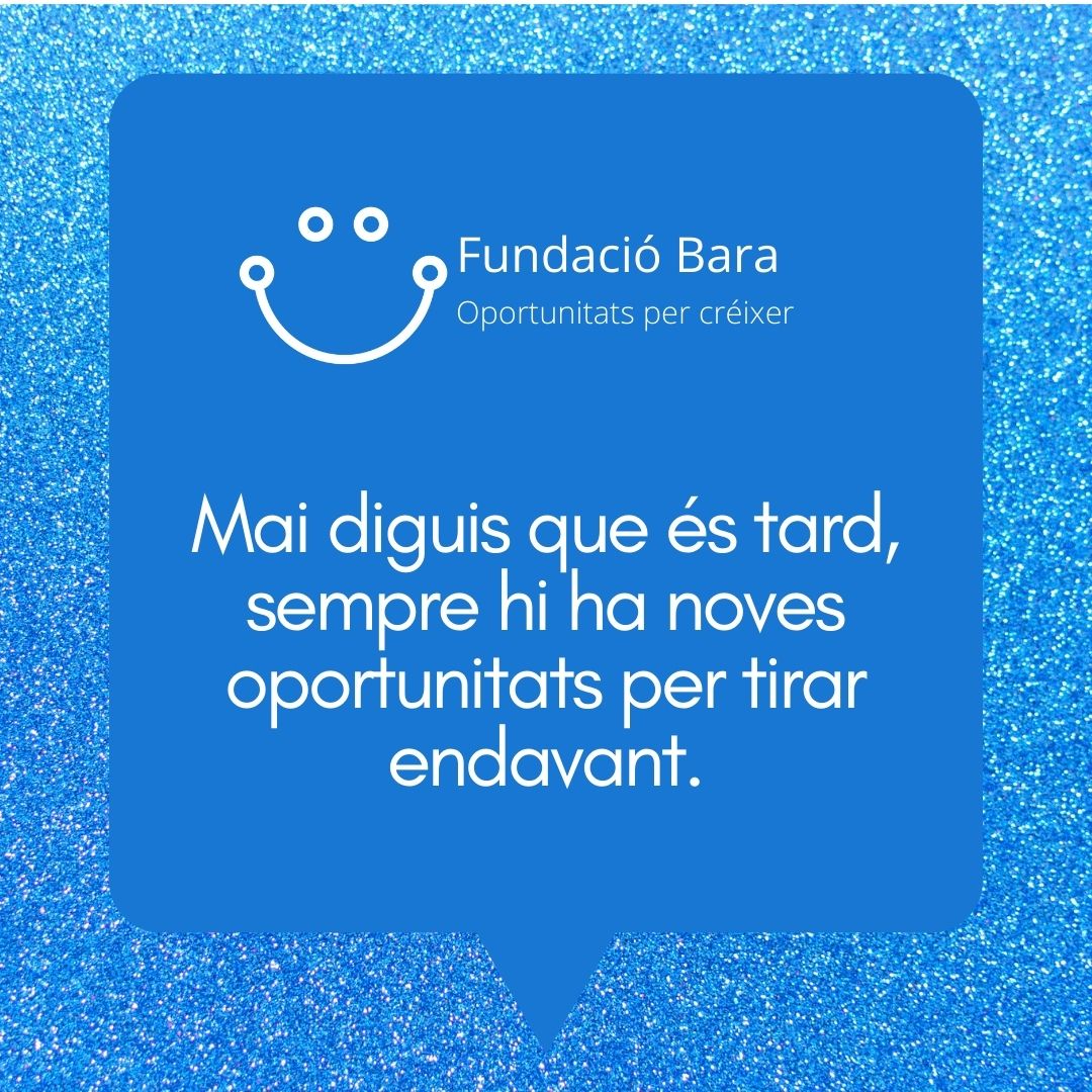 Fundacio_Bara's tweet photo. A la fundació Bara, acompanyem infants, adolescents, joves i les seves famílies per assolir els objectius d'una vida digna.
#oportunitatspercréixer #fundacióbara #estiu #infància #reus #responsabilitatsocial #tercersector #valors #voluntariat https://t.co/lYsi8MW5gd