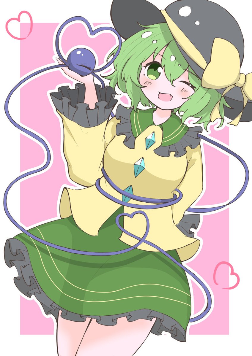 daia_xn's tweet photo. こいしちゃん！（過去絵） https://t.co/pbl1wRA4s6