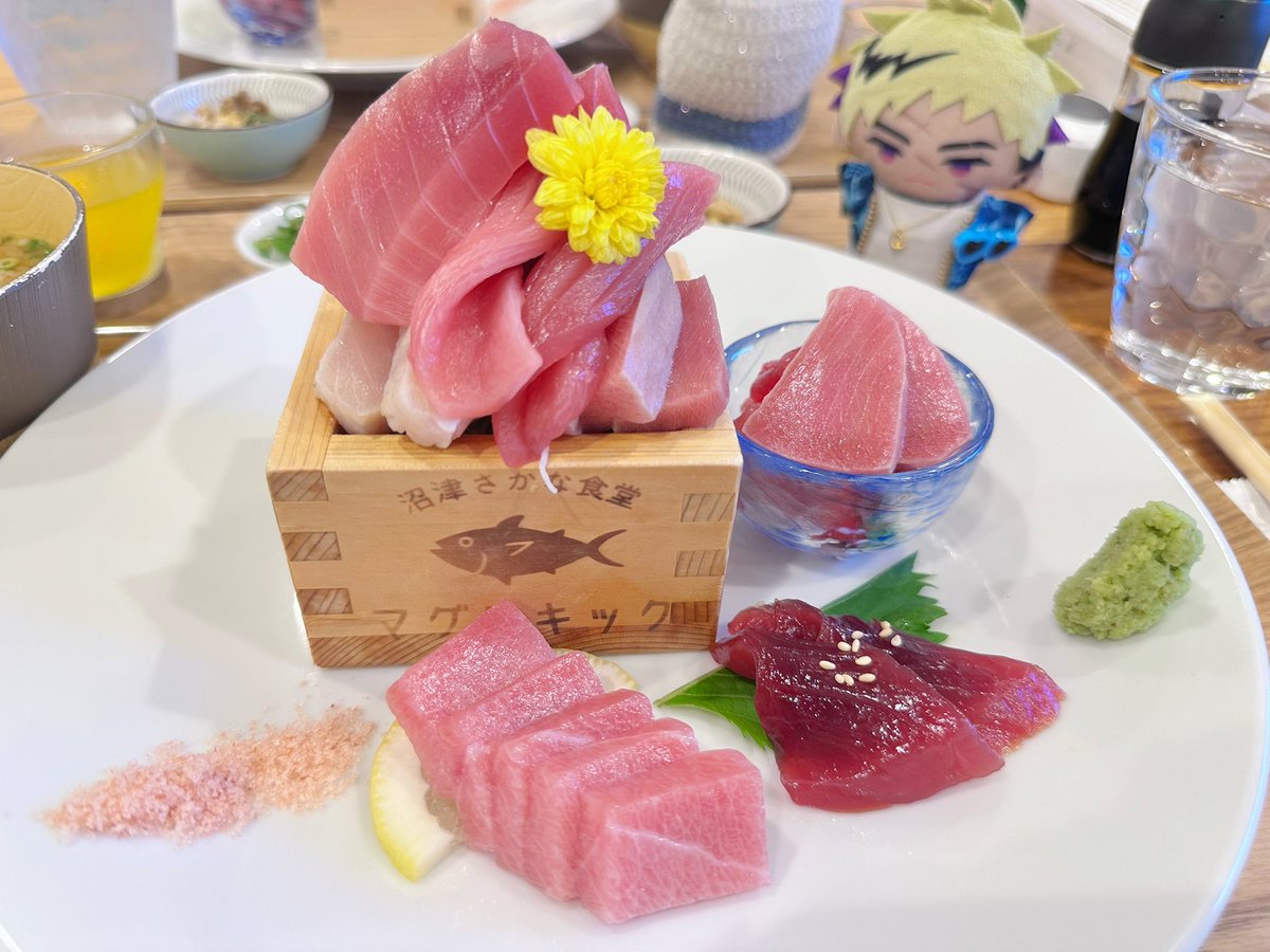 misopape's tweet photo. 聖地巡礼したり深海行ったり美味しいマグロ食べたり大充実だった⊂(  ᴖ ̫ᴖ)⊃🎶 https://t.co/4ZDgqqSZ78