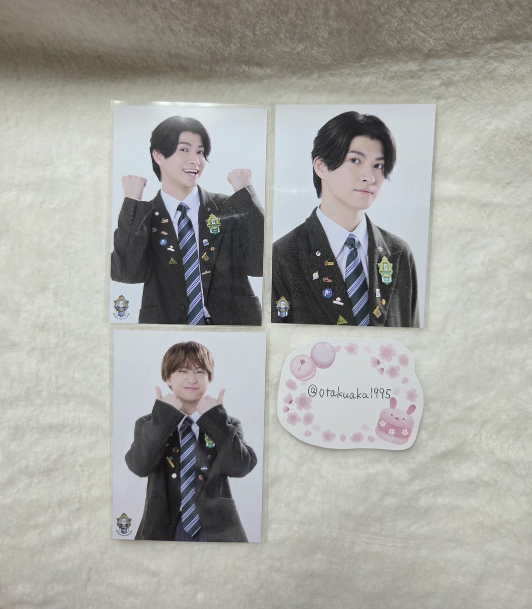 otakuaka1995's tweet photo. EBiDAN THE LIVE 2026 15th Anniversary 生写真セット ～Sakurashimeji ver.～

譲→雅功、彪我
求→画像参照

8/13手渡しor郵送交換希望しています。

お気軽にお声かけください☺ https://t.co/cErFKEBS6q