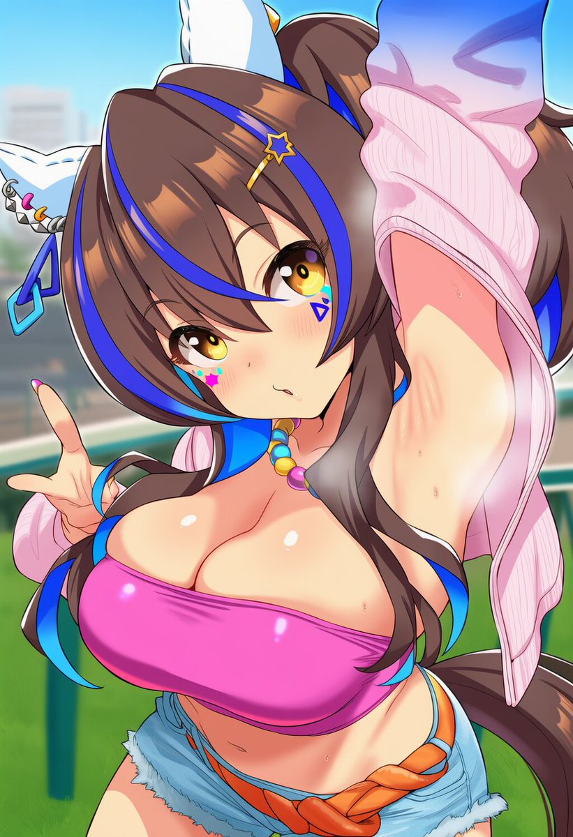 CNT1169927's tweet photo. ダイタクヘリオス
#AIart #umamusume https://t.co/uzAaFTz7Ua