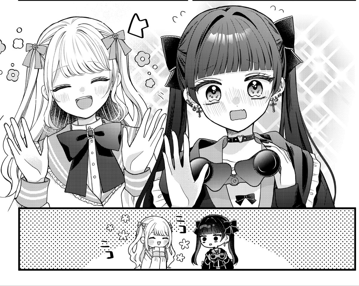 mngyuki's tweet photo. 全ページ描くの楽しかった原稿🎀 https://t.co/B2nxxI2Ljx