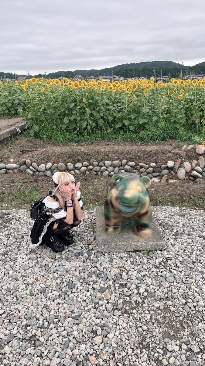 Taketo_dAte's tweet photo. 🌻ひまわり浮かれポンチレディ🌻 https://t.co/gKuOy5OlCD