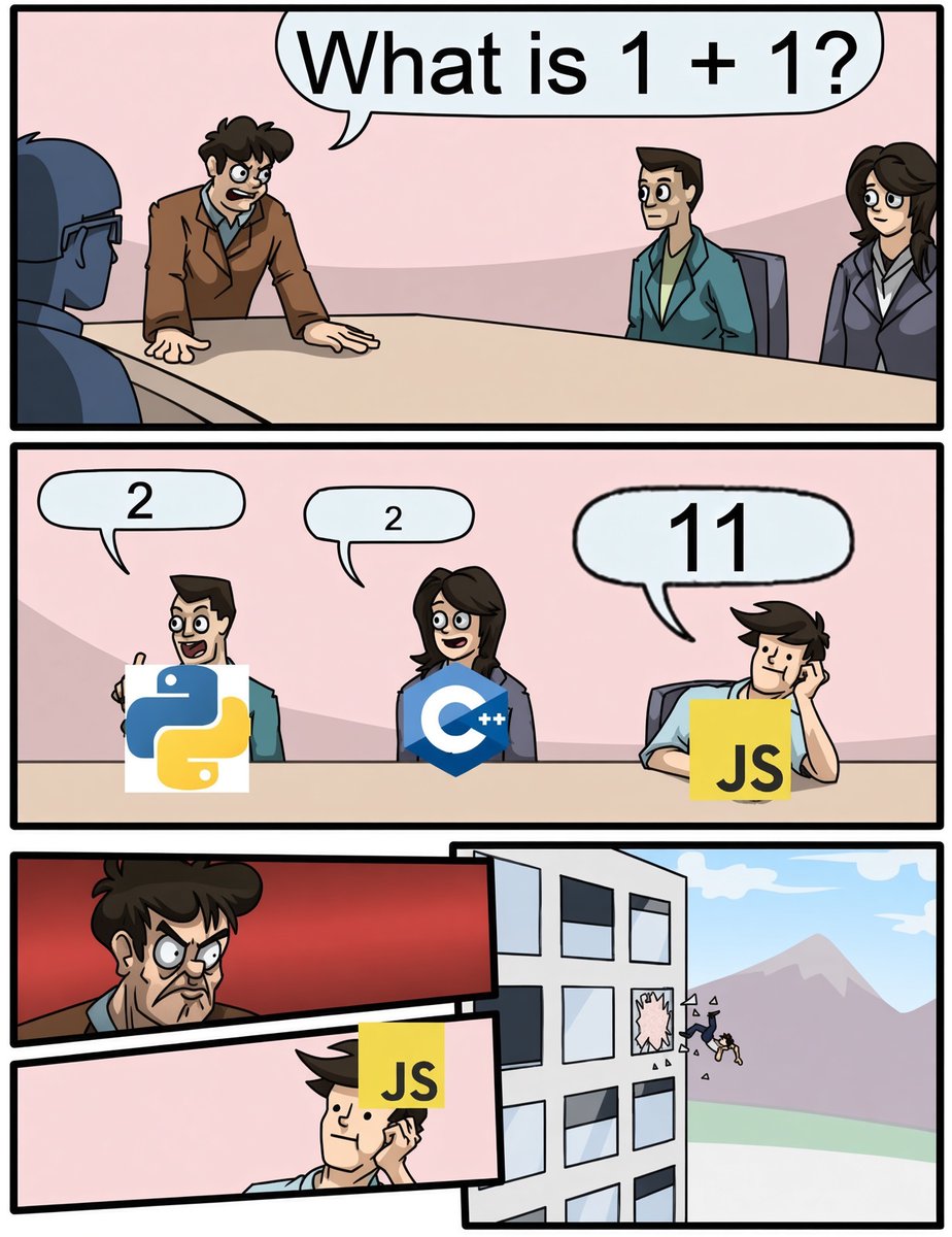RyanEls4's tweet photo. Trust JavaScript to mess it up 😂🤭 https://t.co/Kqr5JJJKDi