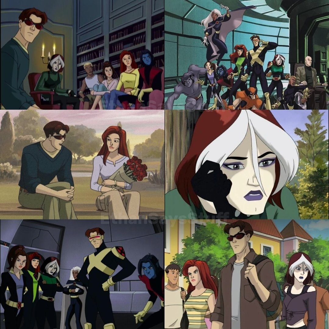 TheNTDOfan's tweet photo. With all the X-Men news I'd like to shoutout X-Men Evolution!

It feels like that's what the MCU is going to reference most in these new adaptations with the *rumored* younger cast 🔥

#xmen #xmen97 #xmenevolution #animated #mcu #marvel #show #cartoon #superhero #kitconnor #sadiesink #caileespaeny