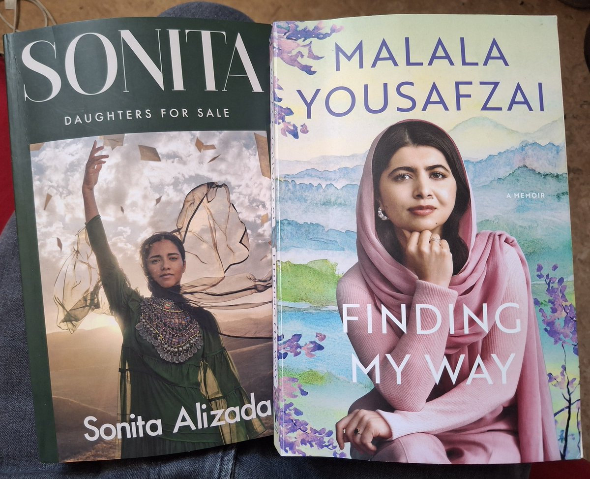 FREEWOMENAFGHAN's tweet photo. I gave this 2 books to my male Russian roommate and he got addicted and he junked it through in a short time and told me several times how much he likes it. 🥰
@SonitaAlizadeh @Malala @MalalaFund #taliban #Afghanistan #freeafghanwomenandgirls #stoptaliban #nototaliban https://t.co/TfvNpGeqbP