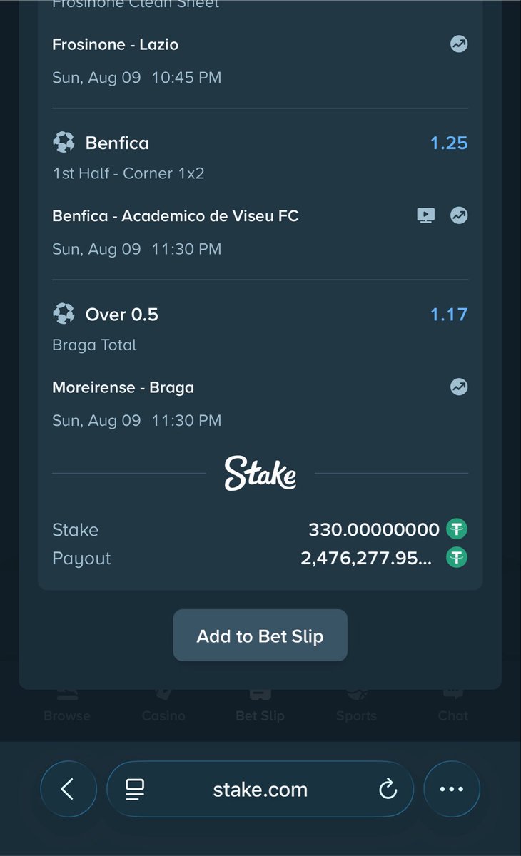 Mrbankstips's tweet photo. 7.5k odds https://t.co/7nwkbcWQau

61 odds https://t.co/Fbbm6oH68p

7 odds https://t.co/CLe60zXlGI

388 odds https://t.co/xaGtS6NZmA

Register an account with Stake via link https://t.co/zNIDVi9VVx

Use welcome code ‘banks’ for weekly airdrops and bonuses 

Get the iOS app via link https://t.co/BH533u52QL

You can always contact https://t.co/oeZHXM47XD for all stake bet deposits 

Join telegram channel https://t.co/onNA2IpWas

Use stake shield for better chances of winning ✅

Bet responsibly 🔞🔞🔞