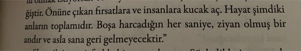 TSminekadioglu's tweet photo. “Hayat şimdiki anların toplamıdır.” https://t.co/SYjkC08HLW