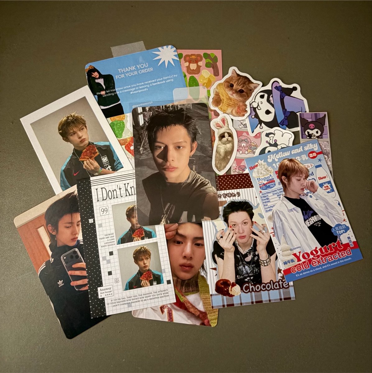 zoumeix_'s tweet photo. #keonproofs || i js got home and immediately unboxed my items ! i always love your freebies, woo. thank you for bringing this jjami home 🥰🫶 https://t.co/DcrkLaxzmI