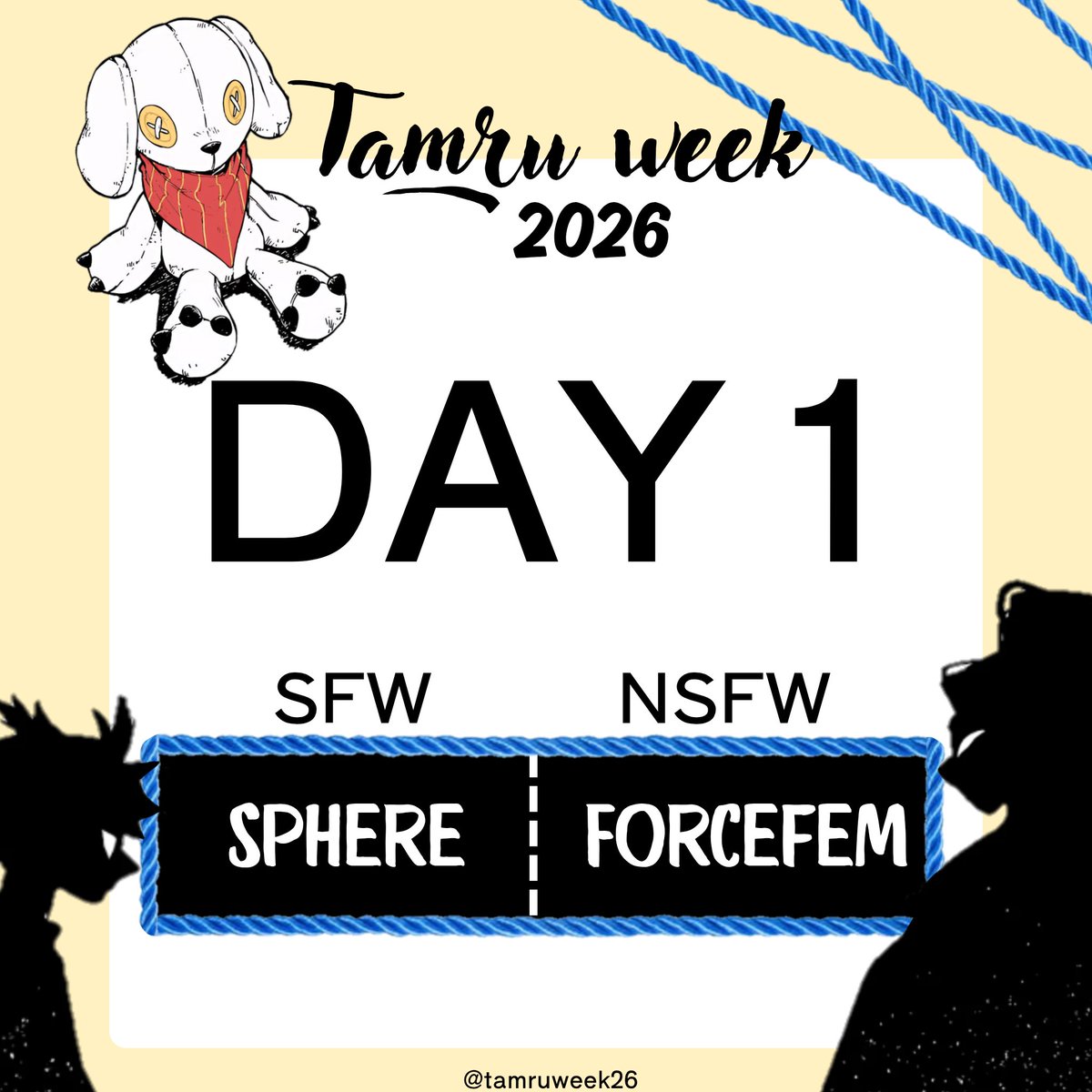 tamruweek26's tweet photo. Tamru week has officially started!! Remember to tag the account when posting. Check the prompts for the first day 👇👇 https://t.co/67oLzJJA0t