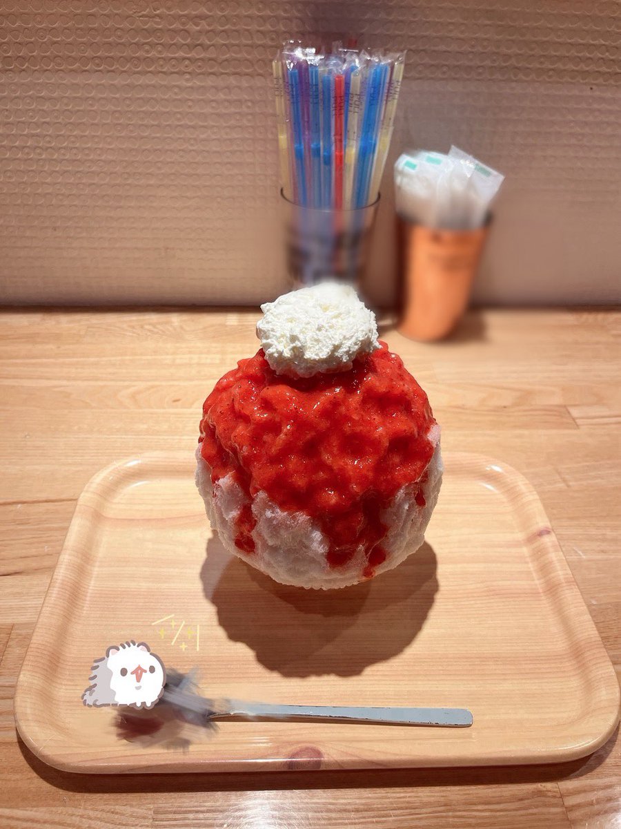 zerq_0's tweet photo. 美味しかったです🍓᭜𖫴𖫰𖫱𖫳𖫲𖫲𖫳𖫴𖫰𖫱꛰ ؎ ᭜𖫴𖫰𖫱𖫳𖫲𖫲𖫳𖫴𖫰𖫱꛰ ✩
友達は信玄たべてたけどそれも美味しそうだった！ https://t.co/q66t0wZoPZ