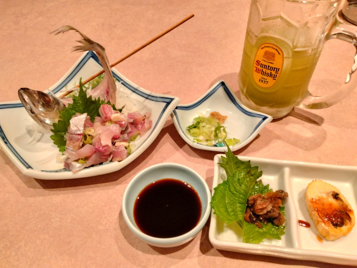 mics1207's tweet photo. 鯵で一杯(^o^) https://t.co/iaXlfl8YQe