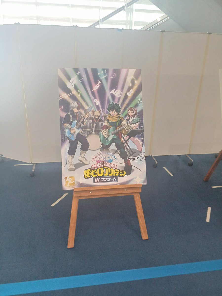 mizukinfinity's tweet photo. #ヒロアカinコンサート https://t.co/SIP7qSn4SW