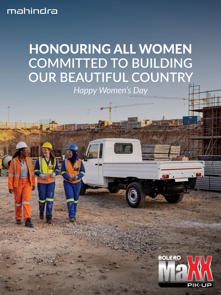 Mahindra_SA's tweet photo. Here's to the women carrying businesses, families and communities forward every day.

Happy Women's Day from Mahindra South Africa.

#WomensDay #BuiltToCarryBusiness #BoleroMaXX #MahindraSA https://t.co/OWXGkT5XYi