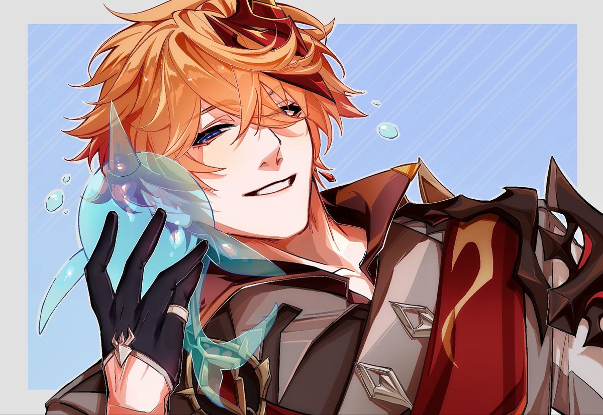 Re_La__'s tweet photo. おひさしタルタリャ🐳🩵 https://t.co/DtiKkj5L61