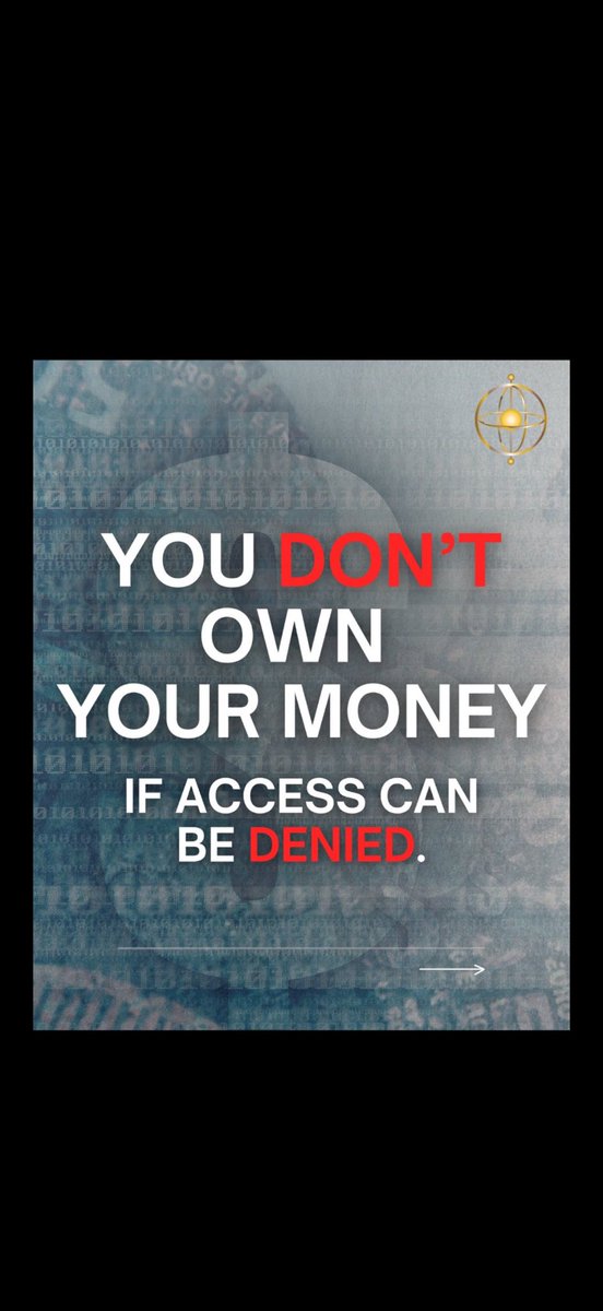 BeSovereign_1's tweet photo. @tassimiliano92 @scientificecon THIS IS WHY PHYSICAL CASH, GOLD, SILVER AND UNCENSORABLE PRIVACY CRYPTO LIKE #MONERO ARE SO IMPORTANT FOR SOCIETY'S FREEDOM AND INDEPENDENCE. PRIVACY IS KEY TO FINANCIAL INDEPENDENCE. #Crypto #Bitcoin #Monero #CBDC #StableCoins #Privacy #SayNoToDigitalID #EU #UN #USA https://t.co/1AtqdO90Ng