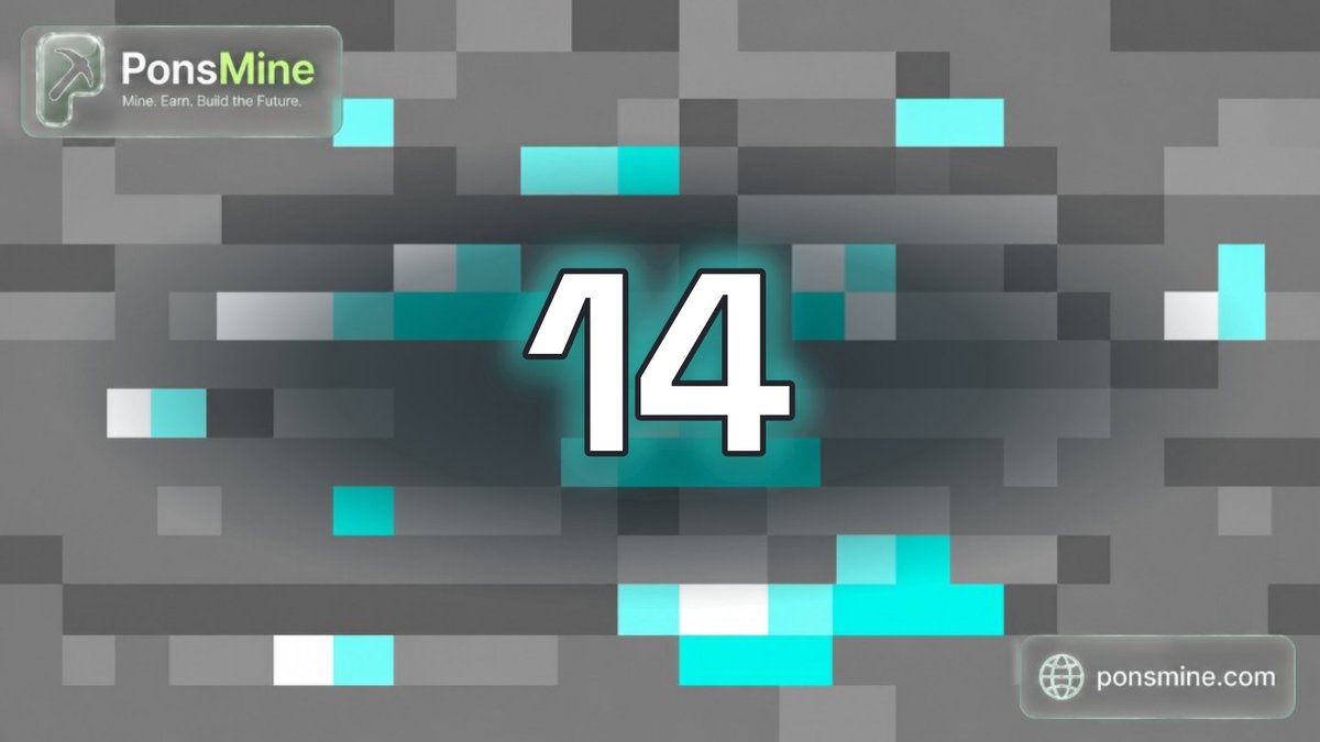 ponsdotmine's tweet photo. Halfway to discovering the next block.

The next block is now worth 14 $PONS. https://t.co/ApkqdGKDaH