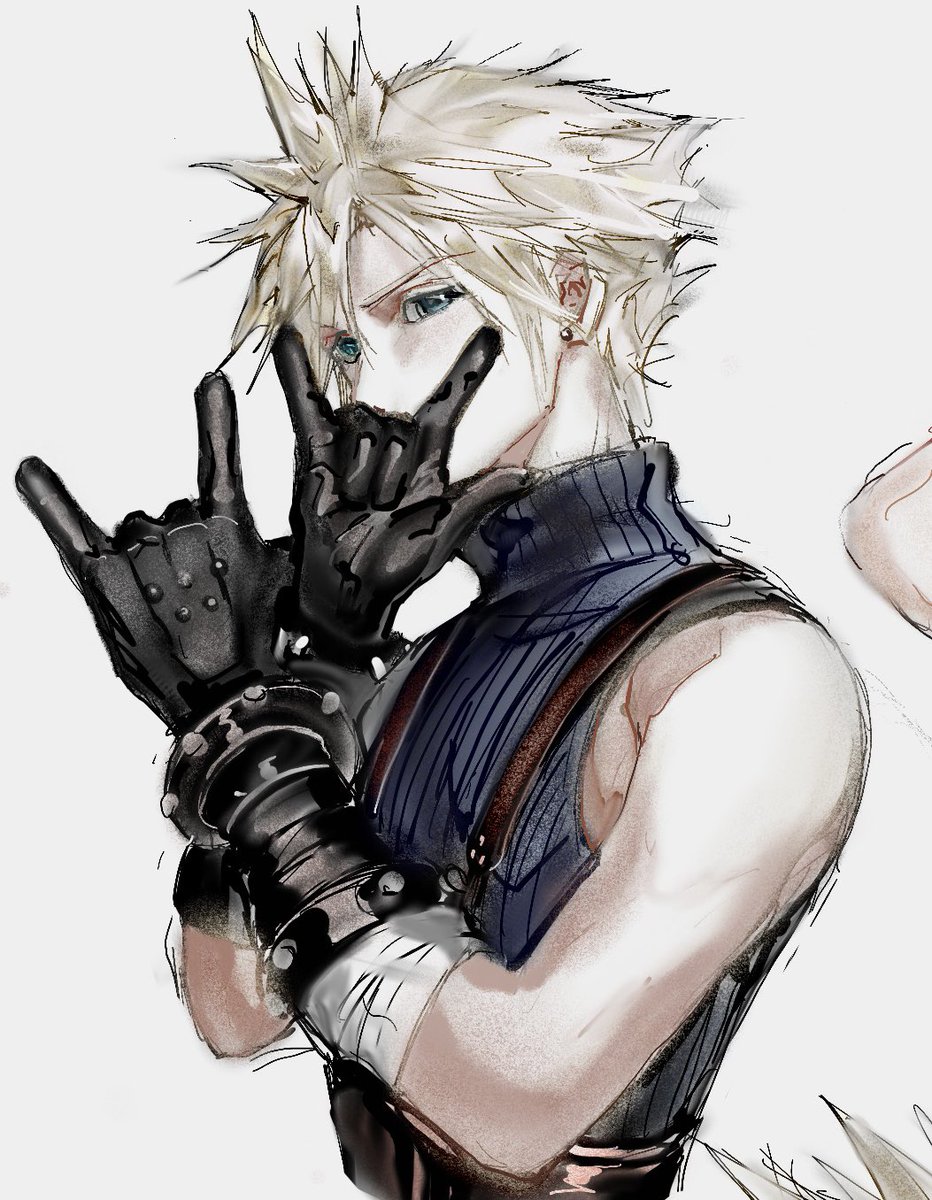 06me_s's tweet photo. Rendering my baby🐥
#クラウド #ff7 #cloudstrife https://t.co/p50ni6ZjAy