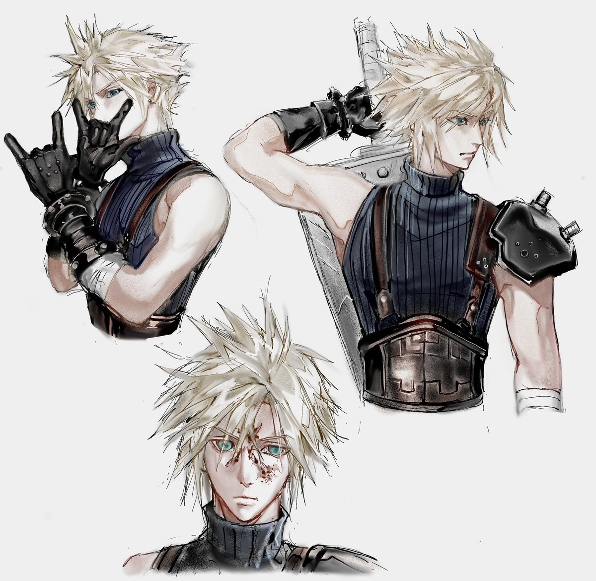 06me_s's tweet photo. Rendering my baby🐥
#クラウド #ff7 #cloudstrife https://t.co/p50ni6ZjAy
