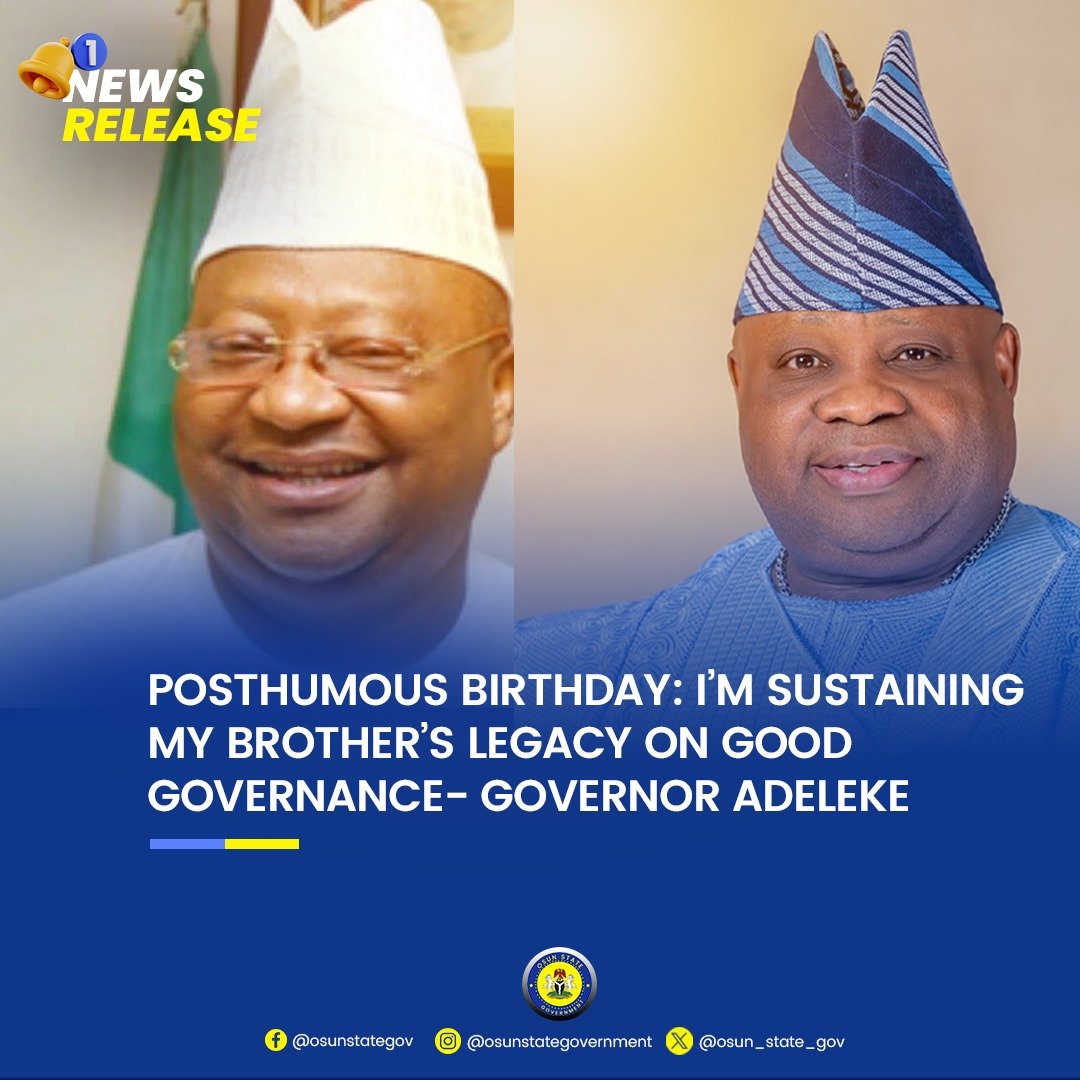 jose66542's tweet photo. #OSUN2026: THE 3 PILLARS KEEPING THE ADEMOLA ADELEKE MANDATE STANDING
_“Aro meta ti ko da obe nu”_
_Three grinding stones cannot spoil the soup._
When 3 strong forces align, the work is solid.
Osun State 2026 August Gubernatorial Election.
_“A kì í fi ọwọ́ kan ṣe ìdè, a fi méjì”_
One hand does not lift a heavy load.
@AAdeleke_01
Adeleke isn’t standing alone. 3 pillars are holding up the roof.
PILLAR 1: #SERUBAWON - _Emotional Capital_
The name. The memory. The "unfinished mandate".
Osun people still feel they owe Senator Isiaka Adetunji Adeleke that governorship.
Voting Adeleke in 2026 = _completing
Serubawon’s work_.
_“Ilé tí a bá ti ṣe ipilẹ̀ rẹ̀, a ó tẹ̀ síwájú láti parí i”_
A house whose foundation is laid
must be completed.
_That’s sacred._
PILLAR 2: #DAVIDO -
_Cultural Capital_
Youth energy + Global reach + "We Rise By Lifting Others".
When @davido enters the room, the internet enters with him.
Voter registration. Rallies. Vibes. Mobilization.
He turns politics to culture. And culture
wins elections.
_De facto_, the youth already mobilized.
PILLAR 3: DR DEJI ADELEKE -
_Structural Capital_
Philanthropy. Scholarships. Jobs. Goodwill across
all 30 LGAs.
People know the Adeleke name is tied
to _giving_,
not just _taking_.
That trust runs deeper than any party structure.
_Cor ad Populum_ - Heart for the people. That’s the
Adeleke brand.
---
ABOUT THE PLAYING FIELD: THE HILL APC MUST CLIMB
_“Àjọbí ò ṣe é,
àjòyìn ò sì ṣe é”_
Neither birth
nor luck will save you.
1. Tinubu’s poor performance nationally
2. APC former govs’
bad record in Osun -
_Oyetola’s tenure damaged Osun_.
The same Oyetola who lost his 2nd term bid to Adeleke, and who unilaterally imposed AMBO as 2026 APC candidate over #Omisore and #ADC’s candidate. Now he’s AN UNDER-PERFORMING Minister for Marine & Blue Economy.
3. Desperation + Intimidation - EFCC @officialEFCC
AGF, NPF @TunjiDisu1
@PoliceNG, Judiciary being weaponized
UNGRACIOUS PICK
See the irony.
A _poorly performing Minister_ and _disgraced former Osun Governor_
who couldn’t deliver his own state, now sitting in Abuja to handpick
who will govern Osun.
Tinubu had to "save face" for him with a federal appointment after Osun rejected him.
Yet today, he wants to dictate to the same Osun people.
_“Eni tí kò lè ṣe ti ara rẹ̀, ló fẹ́ ṣe ti ẹlòmíràn”_
He who cannot manage his own, wants to manage another.
That’s why Osun people are saying:
_"we must protect our votes with our lives."_
Osun voters have
long memory.
They remember who built schools.
Who gave scholarships.
Who showed up.
They also remember who left debts, unpaid salaries, and imposed candidates on the party.
APC trying to _"grab power by all means"_ only makes people hold tighter to the Adeleke mandate.
THE VERDICT
_“Orúkọ rere ju
wúrà àti fàdákà lọ”_
A good name is better than gold and silver.
Serubawon
built the name.
Deji strengthened it.
Davido amplified it.
Ademola is defending it.
With these 3 pillars,
the mandate is safe.
That’s why August 2026 is _his to lose_,
not his to win.
What do you think? Can the 3 pillars hold? 👇
#ProudlyOK #OsunDecides2026 #Adeleke #Serubawon