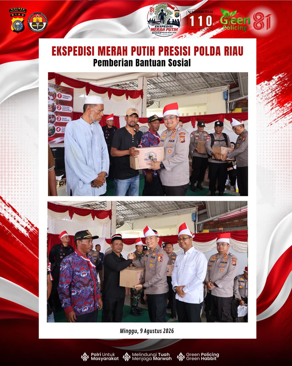 joedhattnt's tweet photo. Ekspedisi Merah Putih Presisi Polda Riau hadir di Panipahan Rokan Hilir https://t.co/cuSoYq1YzC