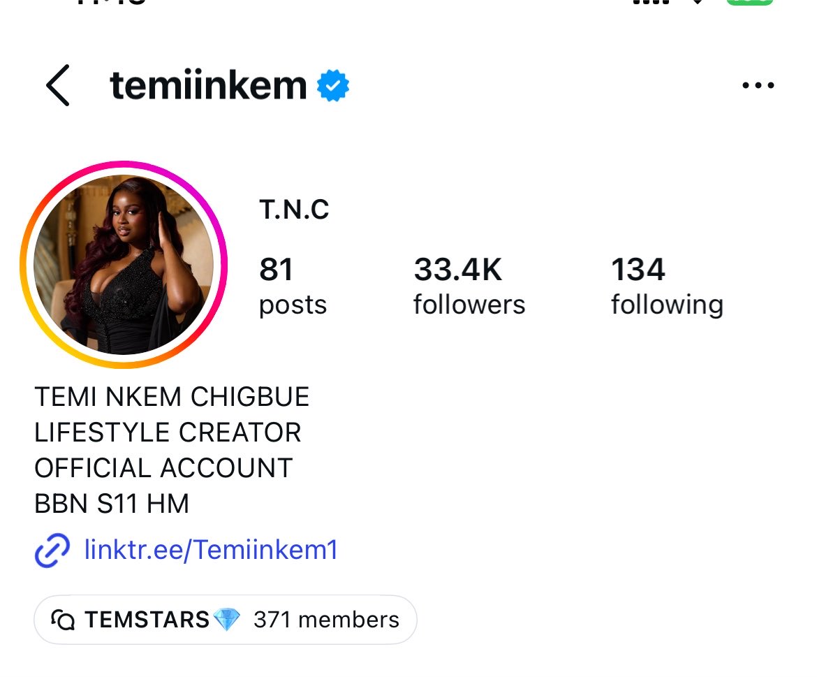dhoyhen's tweet photo. Guys pls follow Temi Nkem on Instagram 

https://t.co/QFnLuAOklG

#BBNaija https://t.co/ODKDzsmcEf