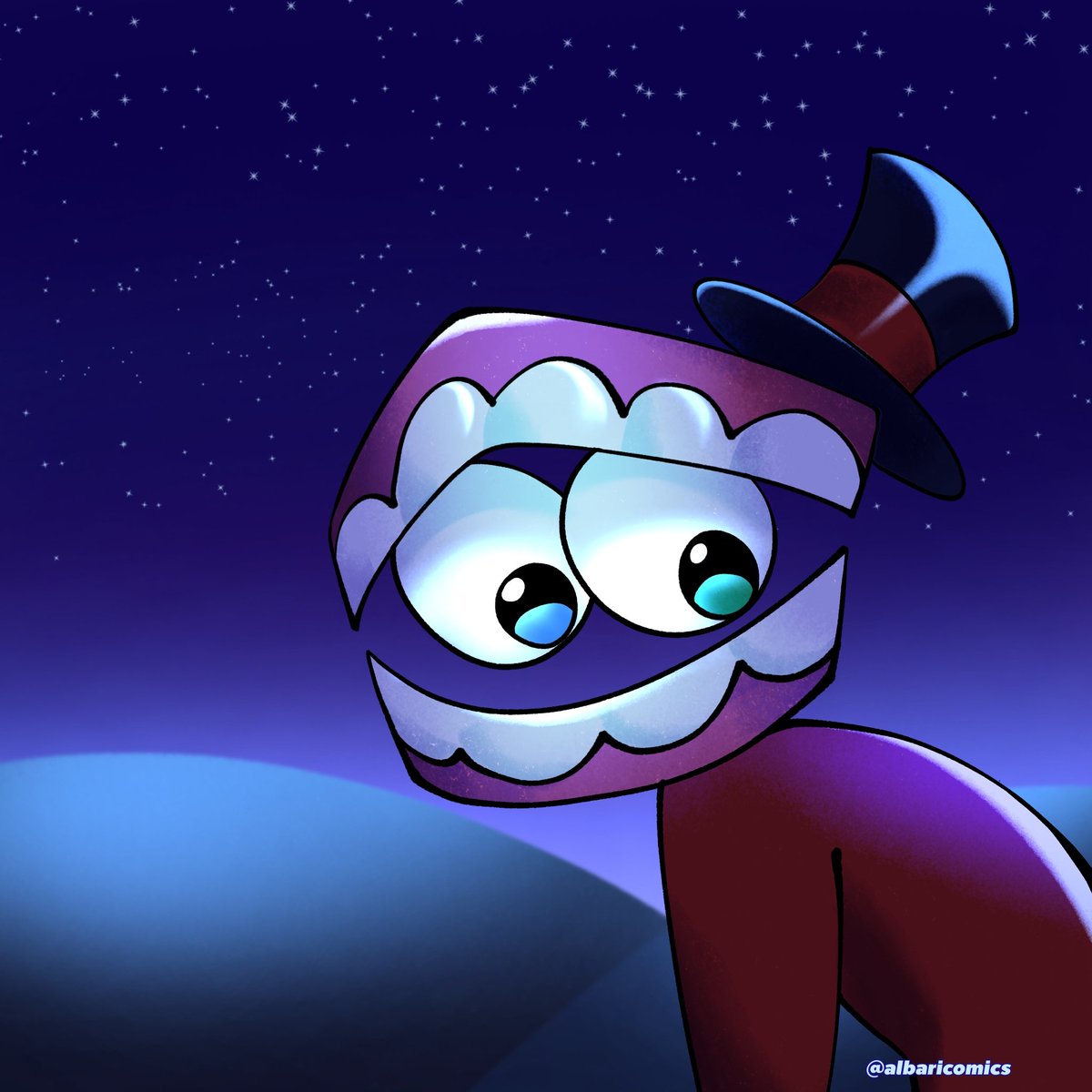 albaricomics's tweet photo. "I never programmed your obsession either..." (1/2) #tadc #caine #moon #bluetooth https://t.co/Pr5kVvQzWx