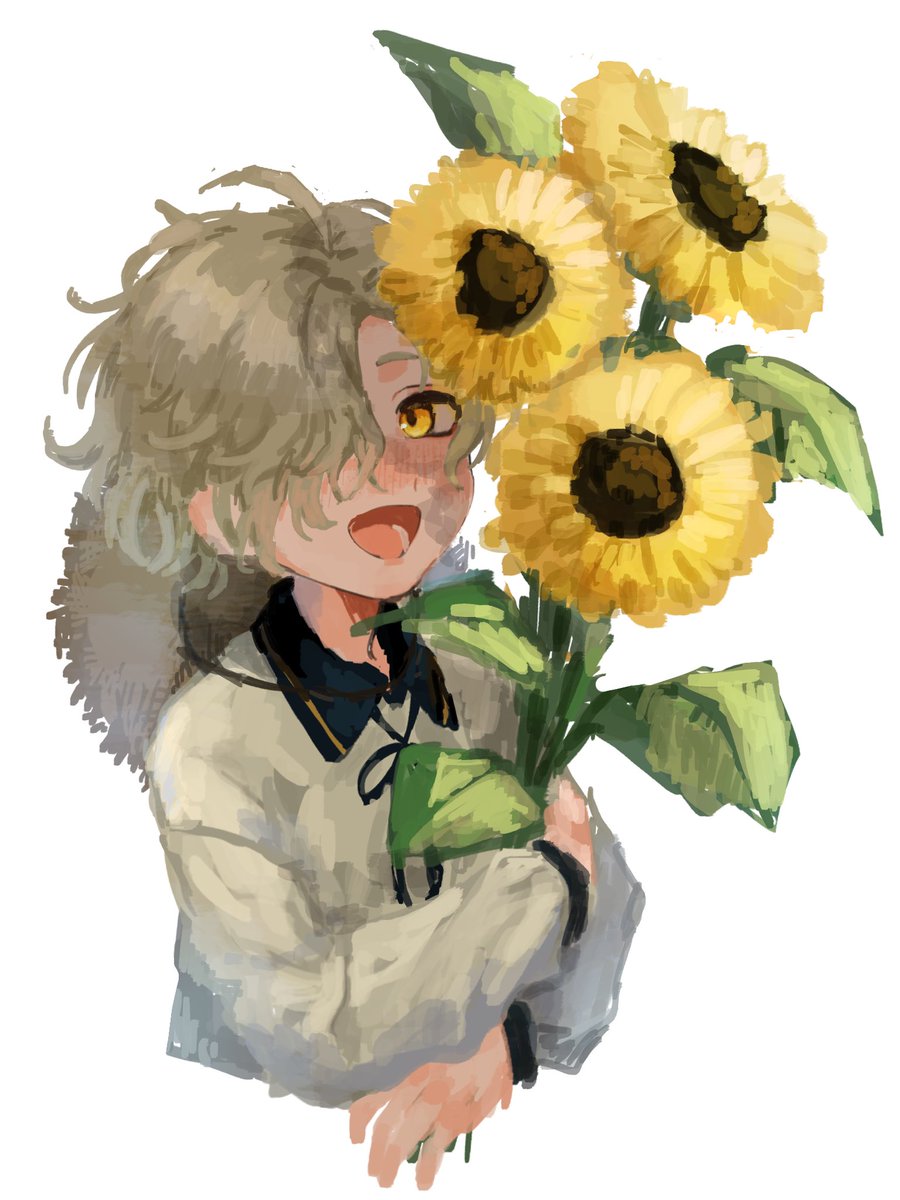 Glirulus_zzz's tweet photo. リクエストのごこちゃんです🌻 https://t.co/juIoW3djsw