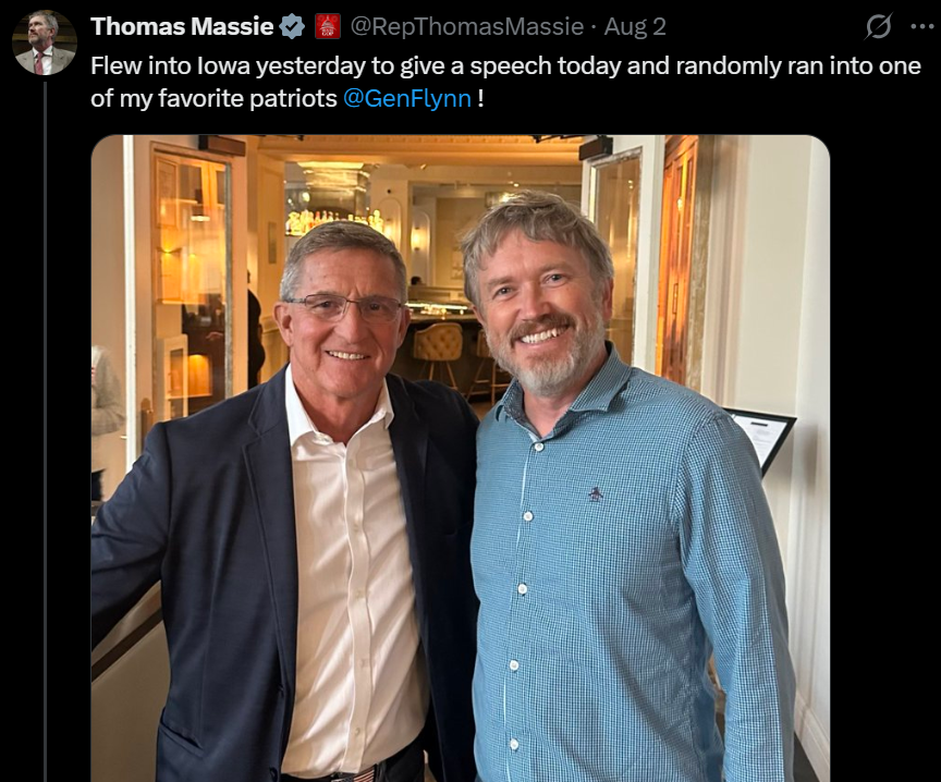lfod2020's tweet photo. @LunaForTruth Massie and MTG can fuk off...

it's/will be the same corrupt garbage, repackaged... if it helps sink Rump great but it will be good for nothing else. https://t.co/wX7swtZF6X