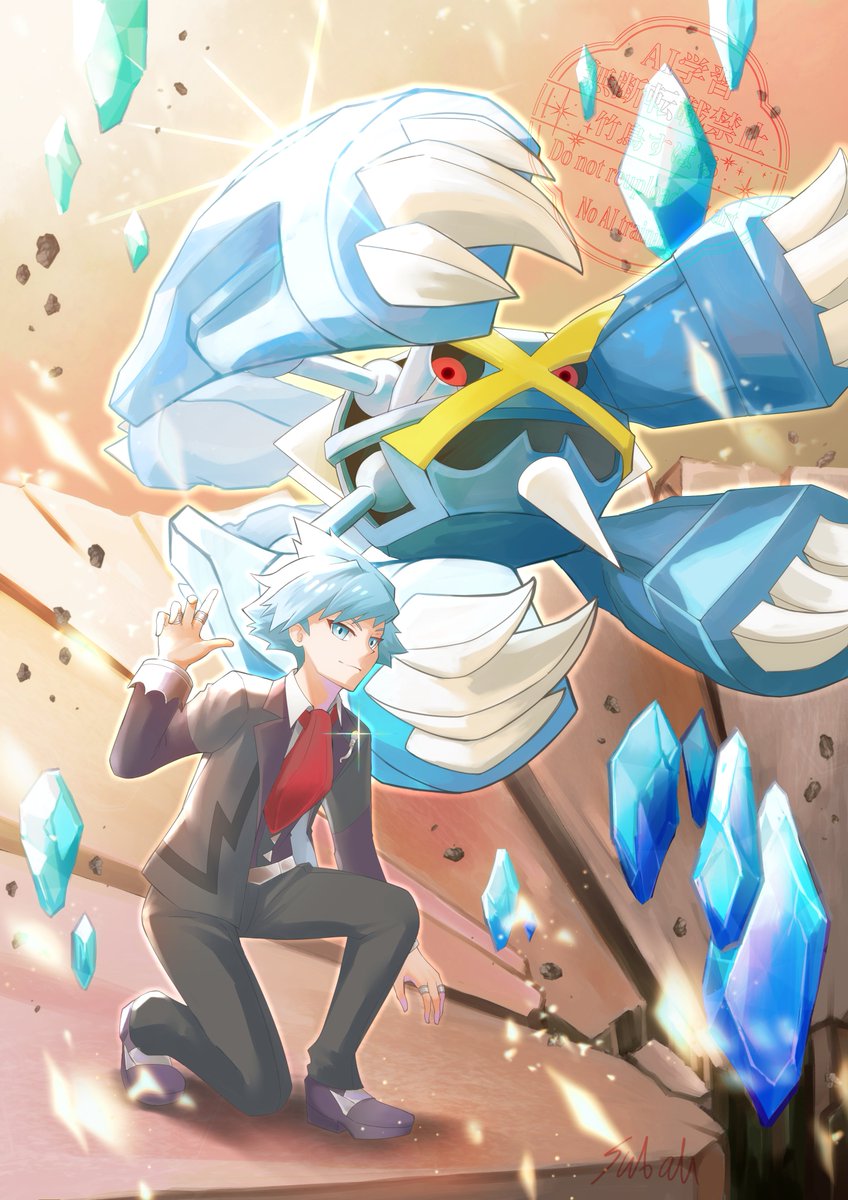 y_taketori_83's tweet photo. ポケモンからメガメタグロスとダイゴさんのファンアートです
以前から描きたかったコンビだから描くことが出来て嬉しい☺️
#イラスト https://t.co/KefmcAk8VK
