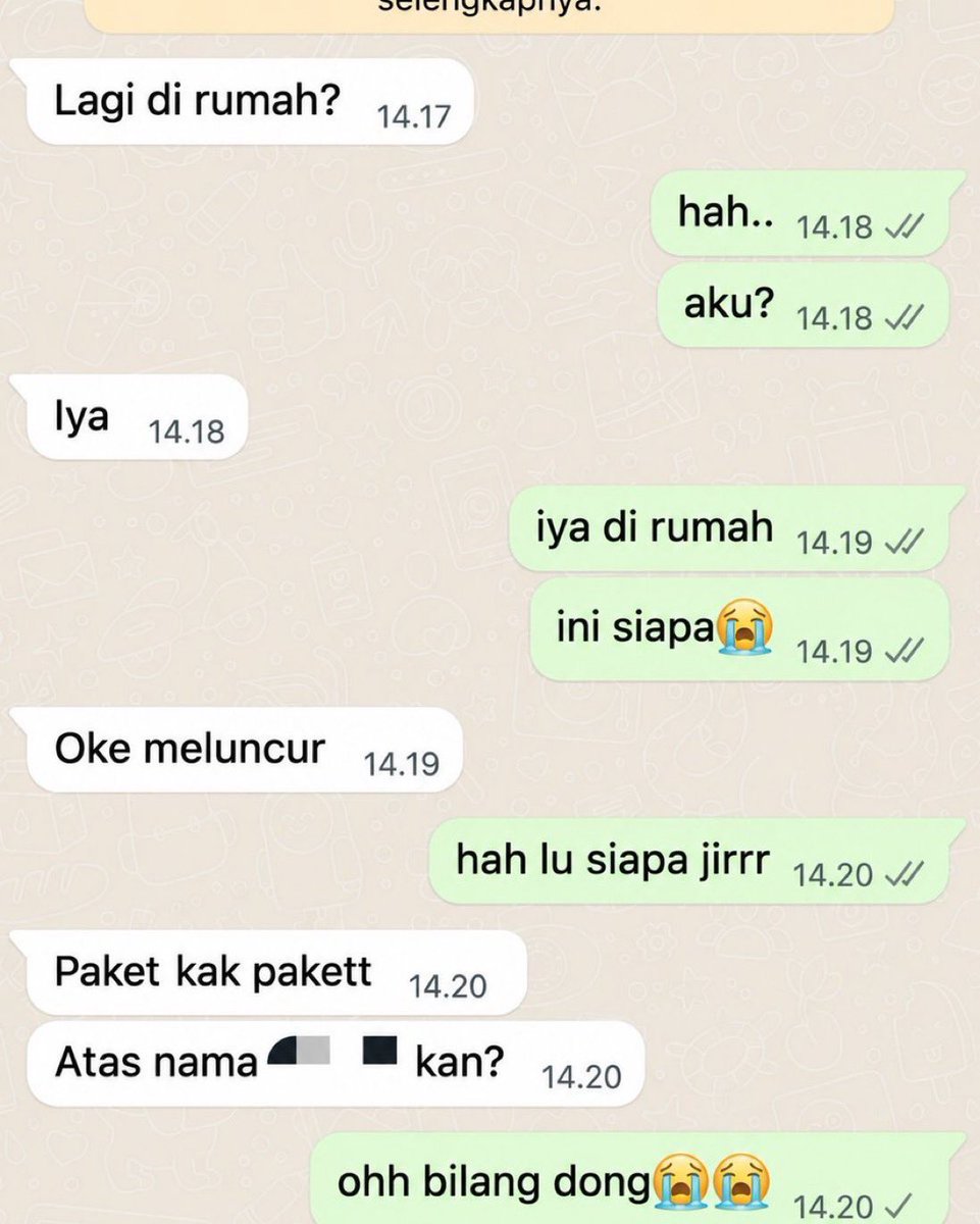 recehtapisayng's tweet photo. Lagian tiba tiba banget mau ke rumah😭 https://t.co/6DQJK8ljZN