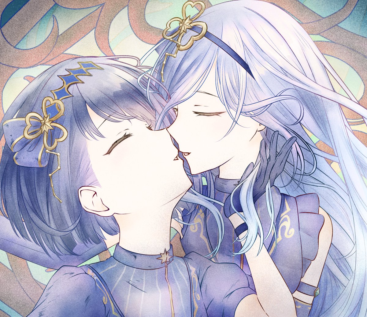 MatchaToise's tweet photo. love how everyone agrees this is shizuharu event instead of haru7 lol
#prsk_FA  #しずはる https://t.co/wv5oMw9CPf