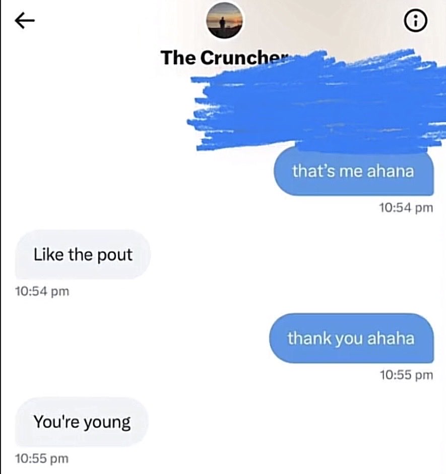 mr_itfc's tweet photo. BREAKING: @TheCruncher76 is set to join @PrisonAFC after screenshots have resurfaced of him messaging young girls, the deal is set to be announced imminently on a 5 year contract plus a option for a further year 🚜 #itfc https://t.co/8ErwYyRQx9