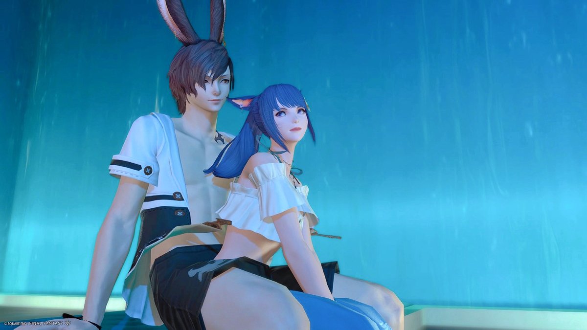 yuu1911_ff14's tweet photo. だりん連れてったらにとちゃんが壊れたナイトプール
#studioRyne https://t.co/WxjPUfZVfn