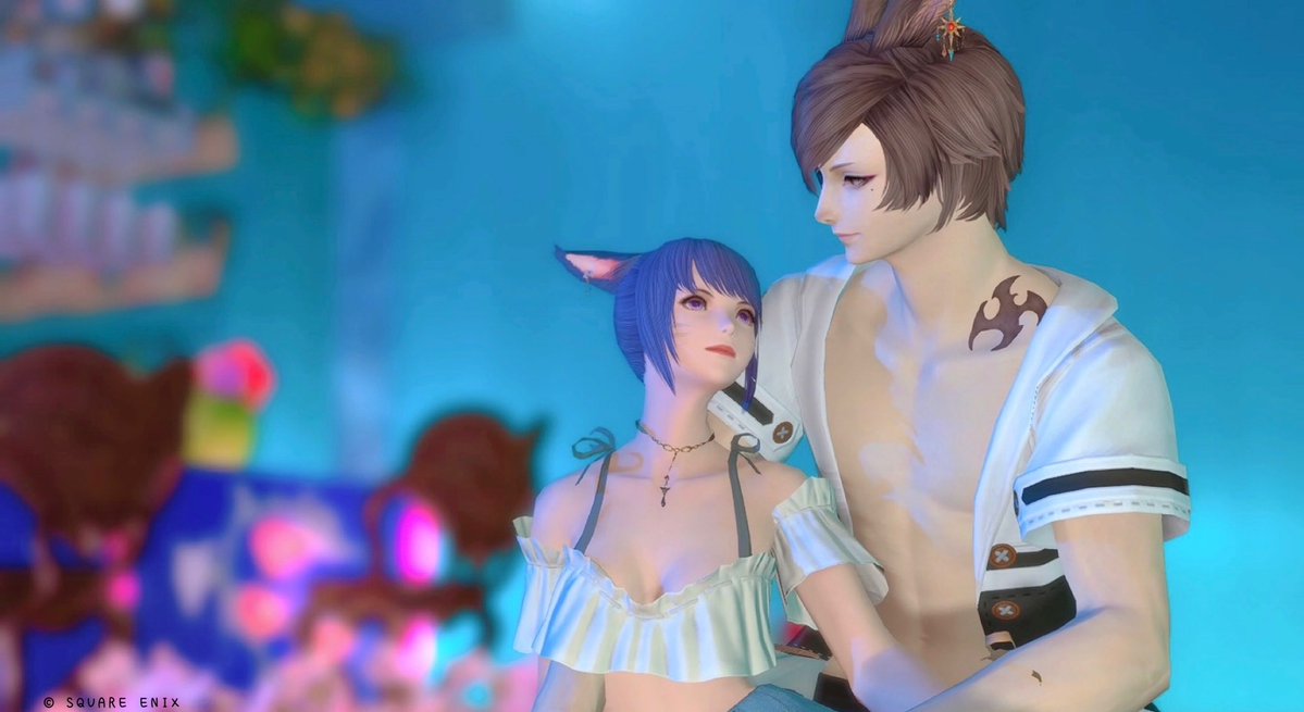 yuu1911_ff14's tweet photo. だりん連れてったらにとちゃんが壊れたナイトプール
#studioRyne https://t.co/WxjPUfZVfn