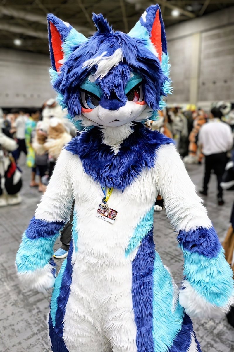 yusukemax1's tweet photo. #OFFF2026
@Kanisuke_
 モデルさんの様なスラっとした高身長
力強い瞳、綺麗な青い髪の毛
ハグの引き寄せる力がとても強く、格好良かったです。
ルカンさん、お写真撮らせて頂き、ありがとうございました🙏 https://t.co/sv7J2DtCBY