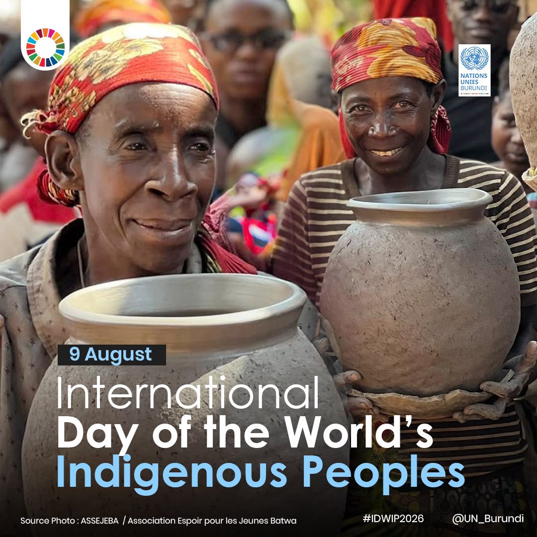 UN_Burundi's tweet photo. We celebrate the International Day of the World's Indigenous Peoples under the theme : '' Honouring Indigenous Midwives: Safeguarding Life and Well-being''. https://t.co/zsZx9xH3N9