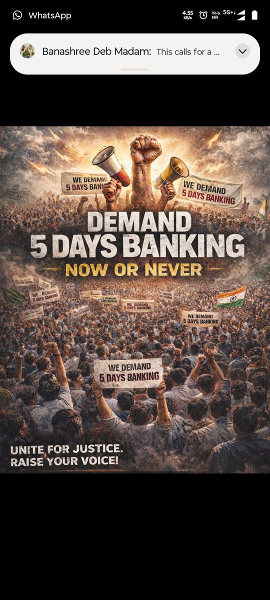 santanu39849035's tweet photo. @nilesh_pawar15 #5DaysBanking https://t.co/RQsb4LoWGV