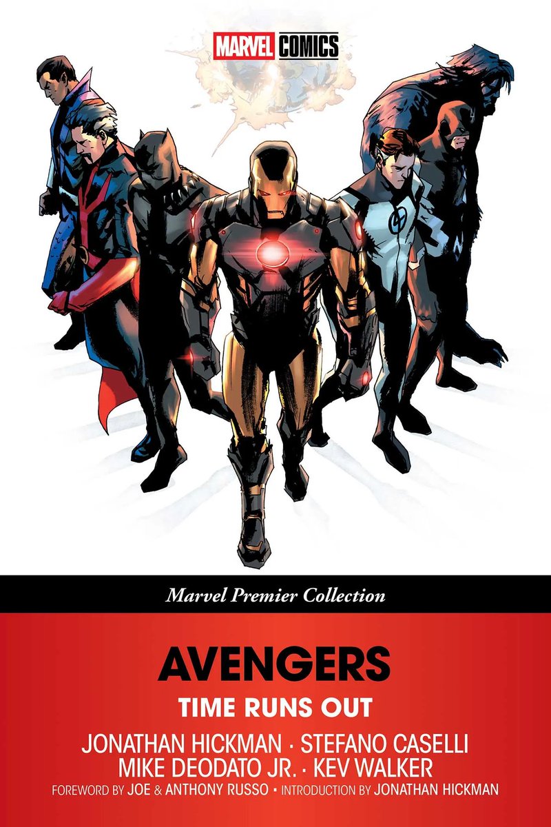 ManaByte's tweet photo. The MCU has been pulling from Hickman's Marvel runs from the very beginning, but Avengers: Doomsday is really shaping up to be one of the closest adaptations of a Hickman storyline yet. And Secret Wars will be even more accurate.

There are obviously some MCU substitutions (Loki is the stand-in for the Beyonders, for example), but I urge you to take some time before December to read Time Runs Out.
