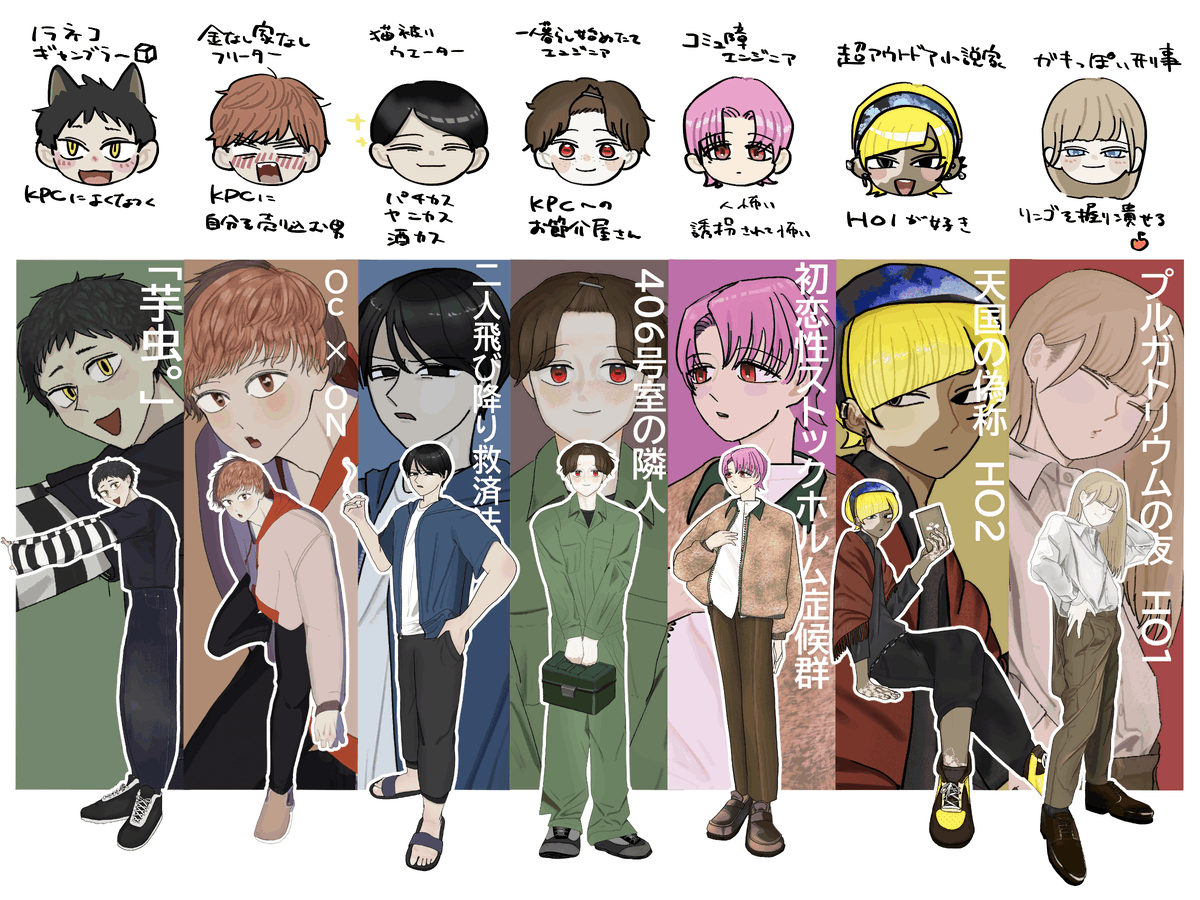 qw__mcv's tweet photo. サプリや探索者増えたので更新！
主にCoCで遊んでいる初心者です！
一緒に遊んでくださる方と出会いたいです！

ﾘﾄﾘﾝ：https://t.co/vm8QVuHlxI

全反応ゆっくり巡回させていただきます🎶
#TRPG自己紹介シート
#TRPG好きと繋がりたい https://t.co/hxvHq6HQl3