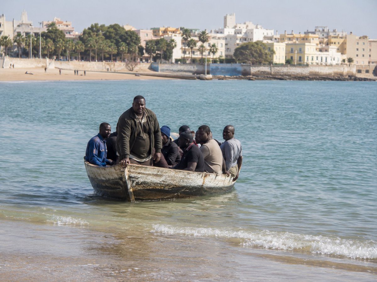 cobra__koi's tweet photo. Una patera con mujeres y niñas huyendo del hambre y los platos precocinados llega a la Costa de Cádiz .
#Inmigración #BuscanUnaVidaMejorPagadaPorTi #ElFuturoDeLasPensiones #OpenLegs #Invasión #Agenda2030 #GenteMarrona #Rasesmo https://t.co/SpJuh2zYvE