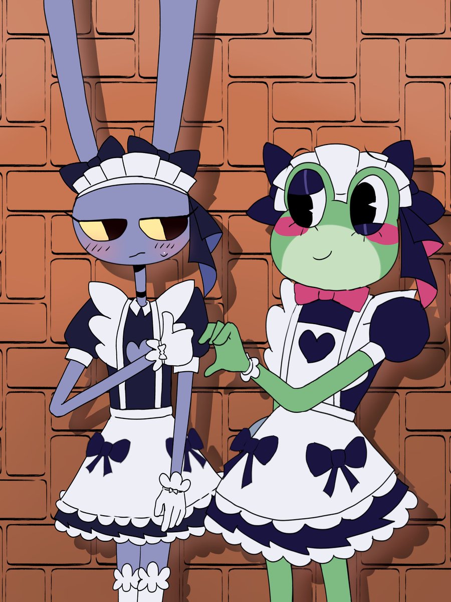 PCFYBwYYRk78461's tweet photo. 影は諦めた
#tadc #ribbitrabbit https://t.co/UwOvvcHHYg