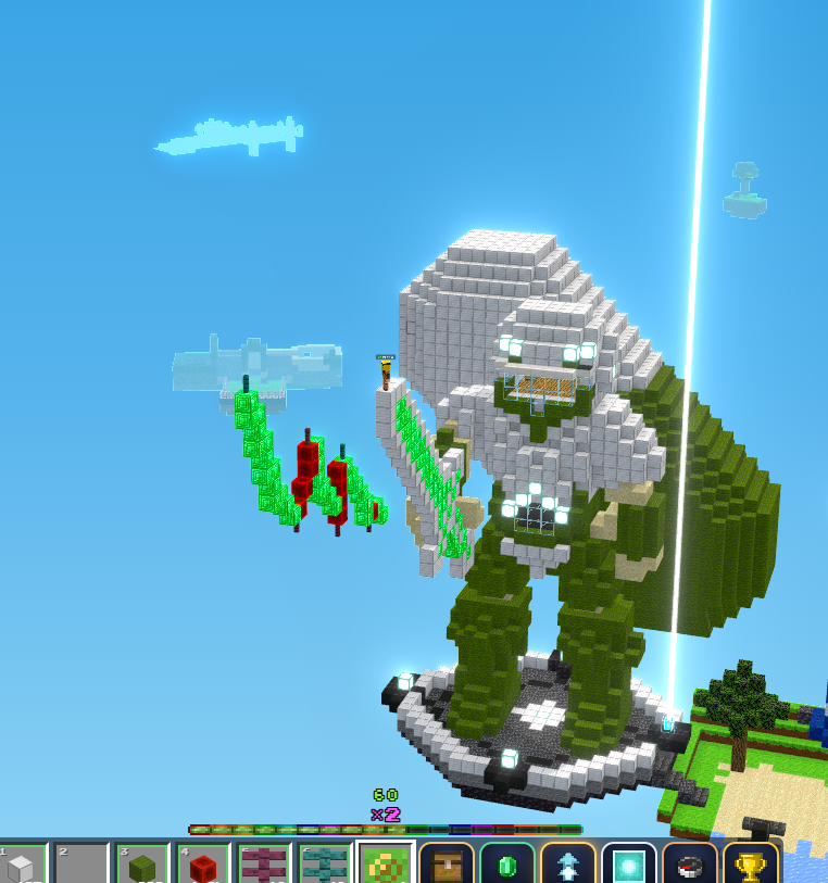 Syrez90's tweet photo. Suddenly I wanted to change the concept. I thought that being big wasn't enough. So I changed it to a pumpfun robot that was ready to slash the red candle 🤣🤣🤣

@BlockFallX @Pumpfun https://t.co/xJiT86mlPd