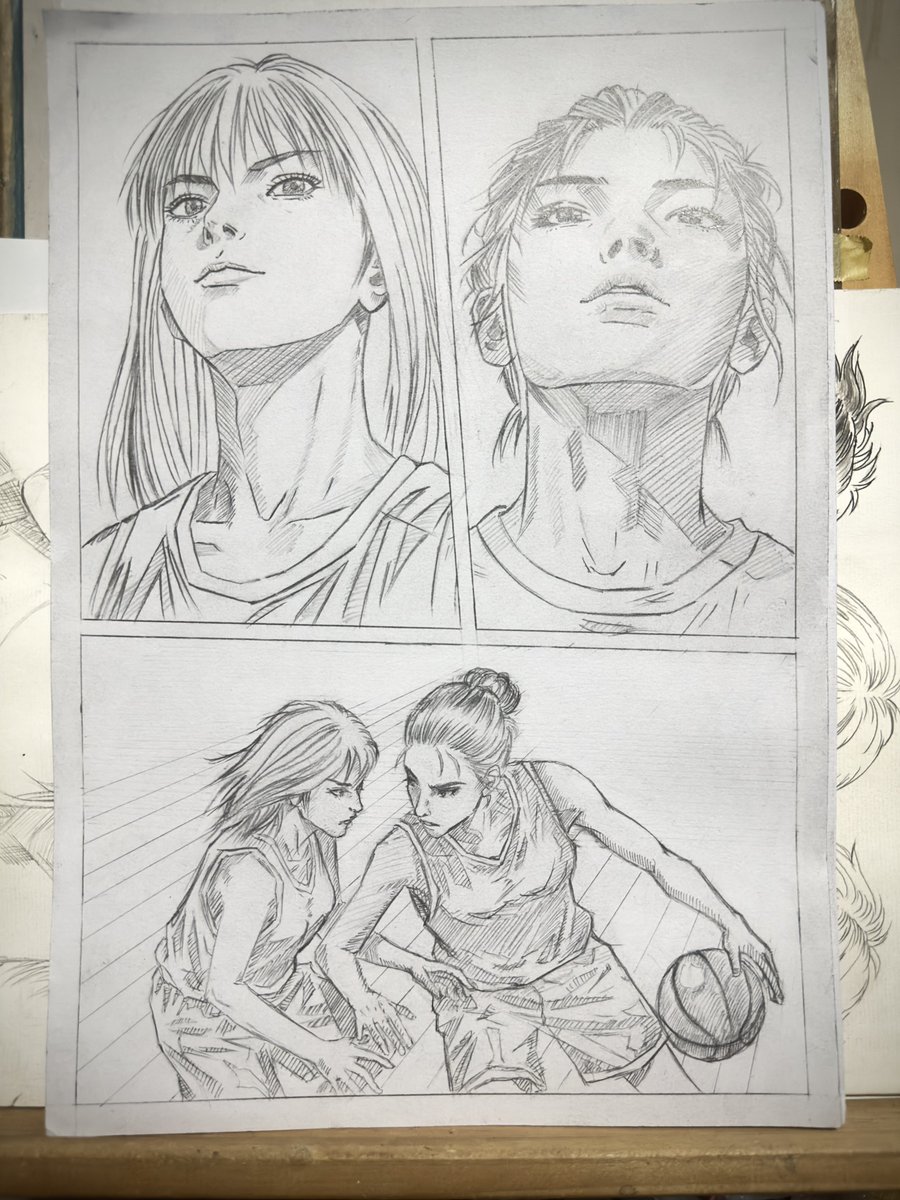 batcatlin's tweet photo. 【手繪鉛筆素描】女版籃球角色練習中

還在練習階段......

自創女版籃球系列持續練習中…

#手繪 #鉛筆素描 #自創角色 #女籃 #籃球手繪 #characterdesign #pencildrawing #練習中 https://t.co/L8qxSB5xPt