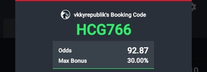punternounz's tweet photo. Long Shot bet for the month of August ,

Play Responsibily

#Sportybet Code:  HCG766 (92 ODDS)

 #BettingCommunity

Let's Get it

🏆🏆🏆🏆 https://t.co/XMpIHvNSCh
