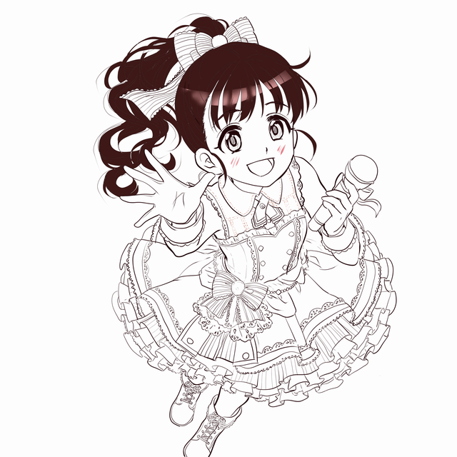 aniaimugi1's tweet photo. 福山舞ちゃんの応援用にイラストを描こうと思ったけど、下描きまでしたできなかった～
色塗りは別途やろう。
#シンデレラガール総選挙2026 https://t.co/Y28RQIG4aT