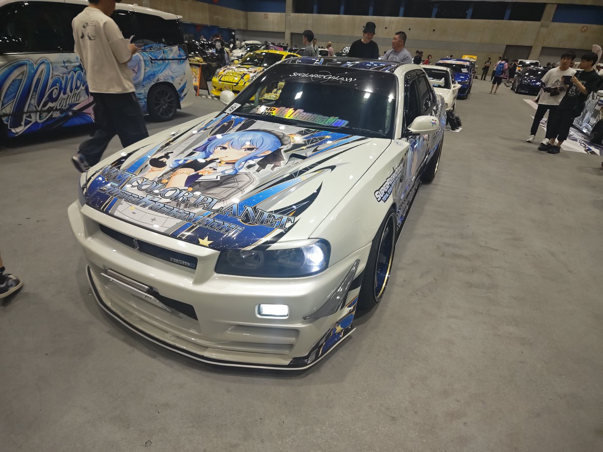 nameromnons's tweet photo. 長岡痛車イベ終了！！
すごい楽しかったし34のことで色々教えてもらえてすごく勉強になりました！！
また色々お話聞けたら嬉しいです！！
ありがとうございました!! https://t.co/DT8CSOtx9F