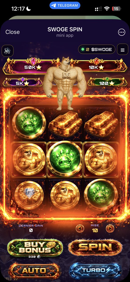 SwoleDogeSwoge's tweet photo. 🌋 SWOGE SPIN IS LIVE — PLAY NOW 🌋

The volcano slot is ready. Spin, trigger Hold & Win, chase the JACKPOT 🔥

🎮 Play 100% FREE:
✅ Daily quests
📺 Watch ads = free $SWOGE
🎁 Login streak + welcome bonus

💰 Or go big: deposit $SWOGE & play for real.

🔗 Connect in 1 tap — Email or Wallet
📲 Telegram OR Web

👉 https://t.co/iLdMKwlNkg

$SWOGE