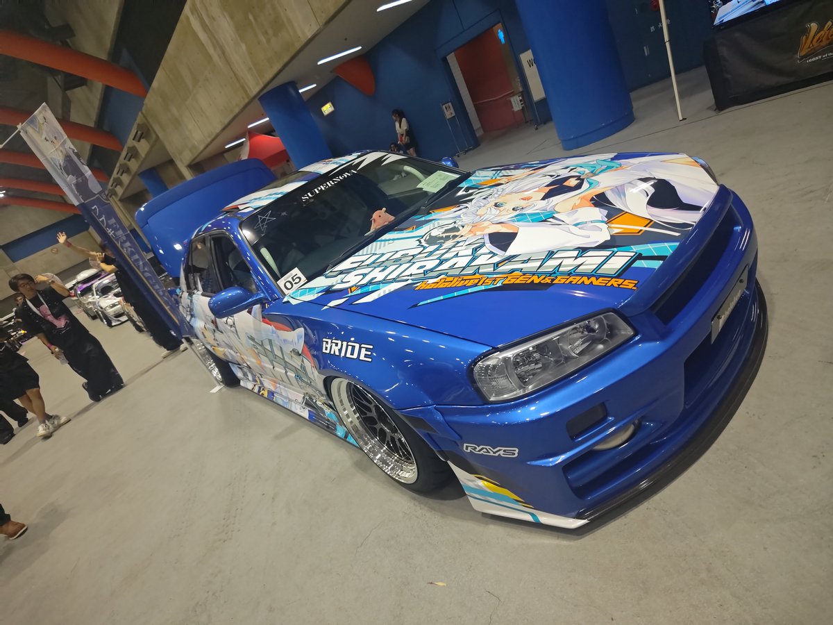 nameromnons's tweet photo. 長岡痛車イベ終了！！
すごい楽しかったし34のことで色々教えてもらえてすごく勉強になりました！！
また色々お話聞けたら嬉しいです！！
ありがとうございました!! https://t.co/DT8CSOtx9F